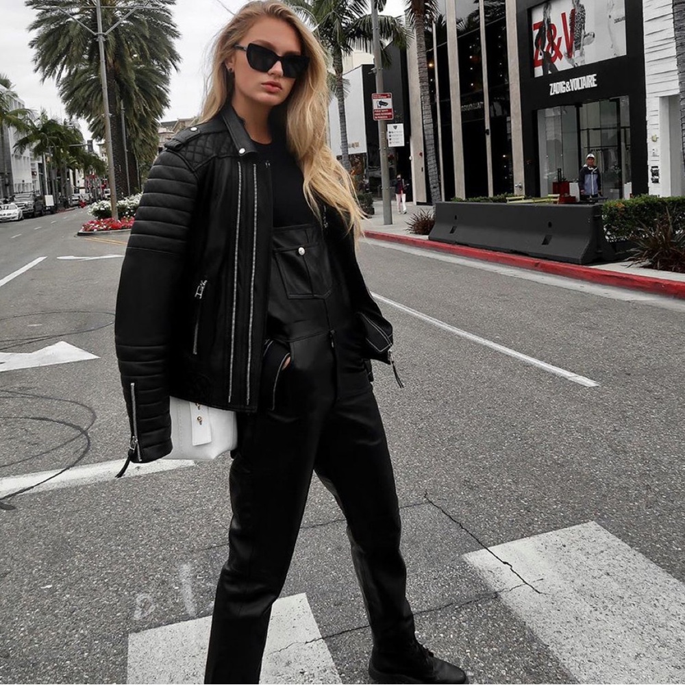 BODA SKINS | ‎ KAY MICHAELS LEATHER JACKET - Picture 3 of 11